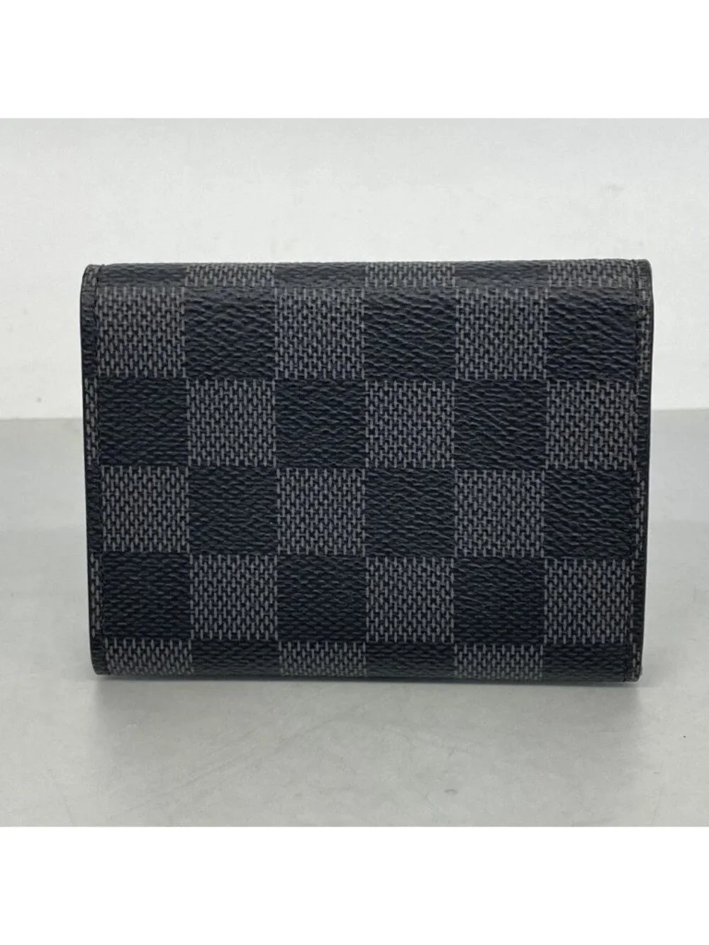 Louis Vuitton Business Card Holder Damier Graphite Black